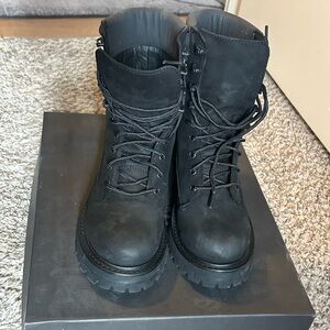 Thursday Boot Company Black Combat Boots